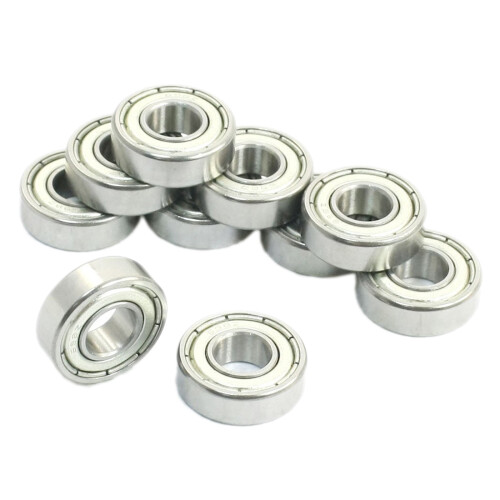 8mm x 19mm 6mm Σφραγισμένη βαθιά αυλάκωση ακτινωτή 698Z 10 P 2