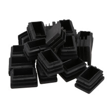 20 peças de tampas retangulares de plástico 30 mm x 20 mm