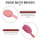 2 Roze & Blauwe Rugmassage Badborstel Easy Lotion 6