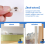 4 pcs door window cabinet single sliding metal rol 6
