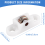 4 pcs door window cabinet single sliding metal rol 5