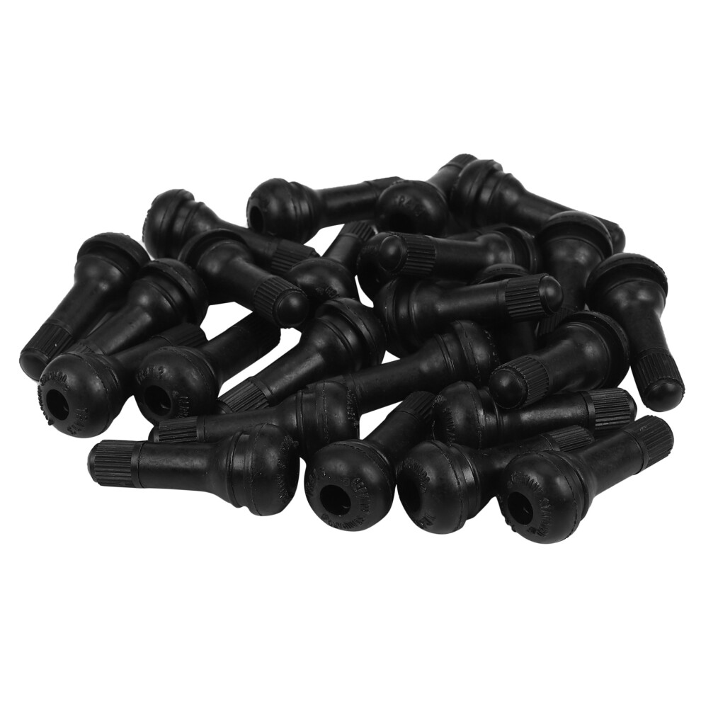 25Pcs Tr 413 Short Rubber Car Tubeless Vacuum Snap 4852627428462
