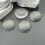 50pcs/lot 12mm Round Flat Back Clear Glass Cabocho 3