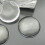 50pcs/lot 12mm Round Flat Back Clear Glass Cabocho 9