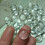 50pcs/lot 12mm Round Flat Back Clear Glass Cabocho 8
