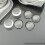 50pcs/lot 12mm Round Flat Back Clear Glass Cabocho 4