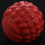 Pu Foam Bump Fascia Ball Μυϊκή Χαλάρωση Γυμναστικής 7