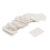 50 stuks kleine blanco oorstekers van kraftpapier 1