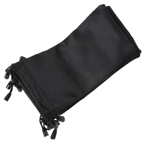 Bolsa de tela para 10 gafas de sol negras, 7.1 2