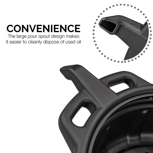 Tanque coletor de óleo de 10L para viagem 2