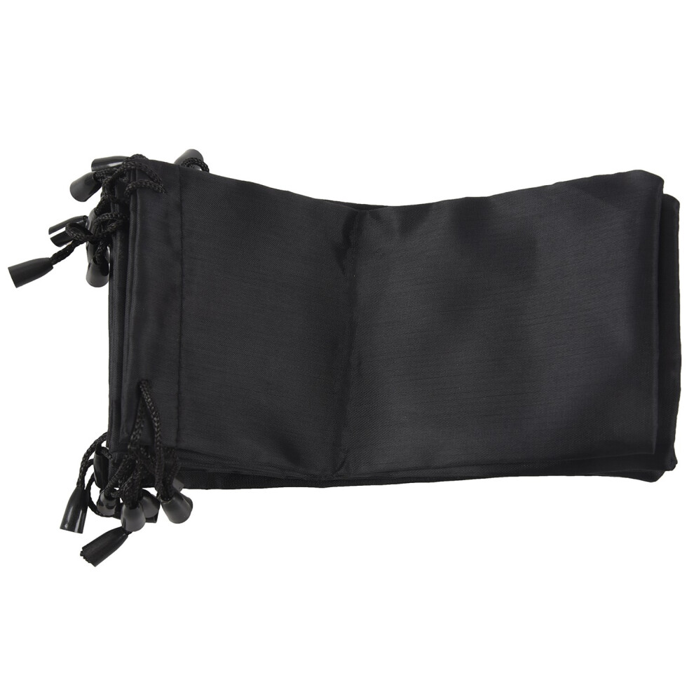 Semoic 10 Black Sunglasses Eyeglasses Cloth Pouch Bag 7.1