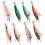 8 pezzi 9,6 g 10 cm Luminou Squid Jig Pesca Legno Shri 3
