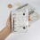 Κάλυμμα Κλασέρ A8 Budget Clear PVC 5 Δακτυλίων Glitter St 7