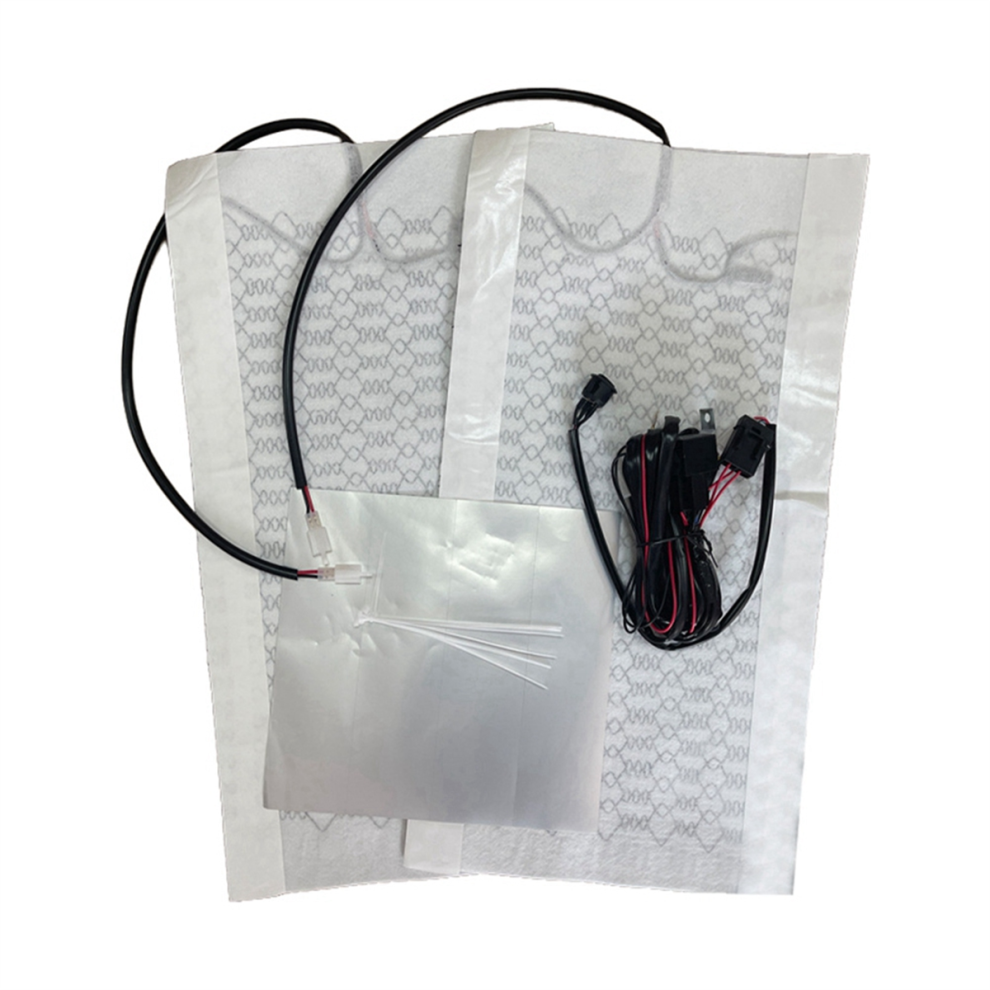 Universal Car Seat Heater Kit 12V Carbon Fiber Hea 4852627436351