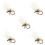 CDC Small Bite Hook LY022 Luya Isca de Pesca com Mosca Fa 2