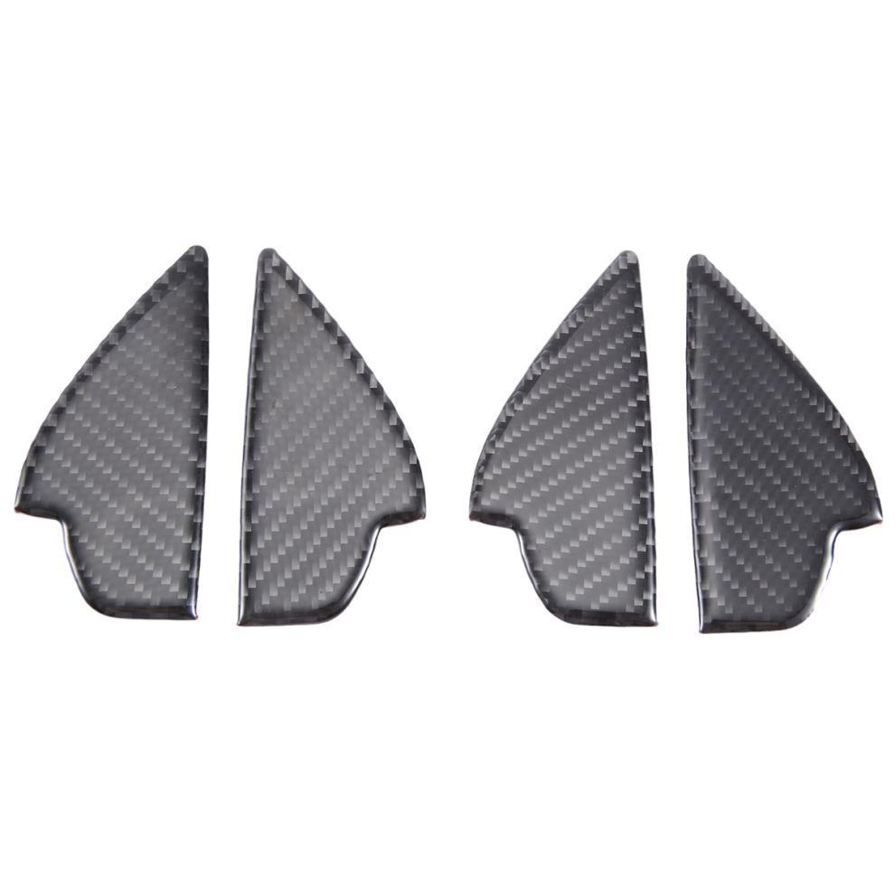 Carbon Fiber Interior Door Handle Bowl Panel Cover 4852627442529