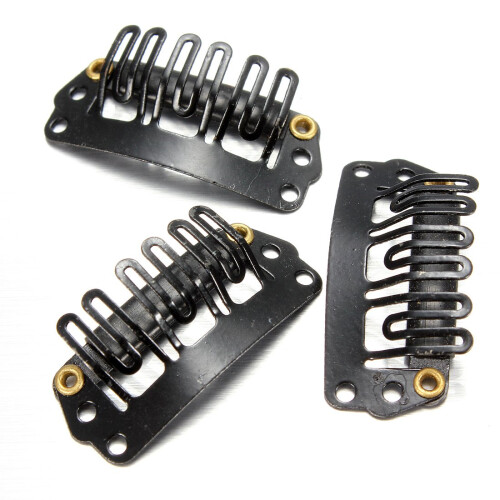 40pcs U-shaped clamp For Hair Extensions Wig Clips 2