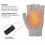 USB Electric Heated Gloves Double-Sided Heating Mi 5
