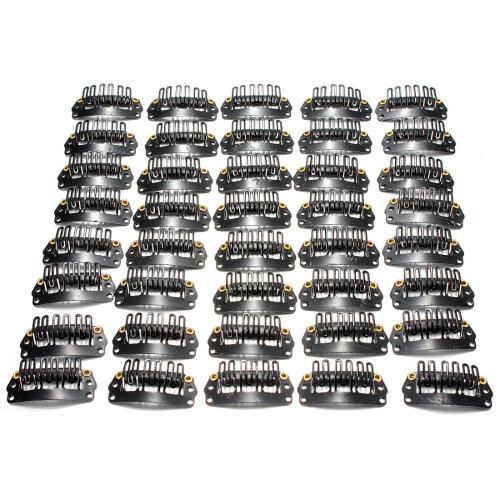 40pcs U-shaped clamp For Hair Extensions Wig Clips 1