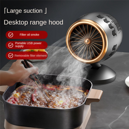 Desktop Range Hoods, Portable Kitchen Exhaust Fan 2