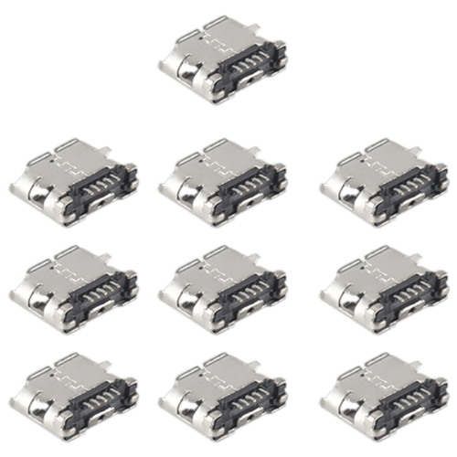 10 pezzi di ricambio tipo B Micro USB Jack femmina Co 2