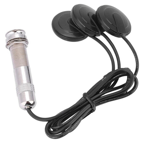 Kitaramikrofoni 3x Piezo-elementti akustiselle Ukulle 2
