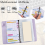 A6 Gradient Macaron Binder Hand Ledger Notebook Le 4