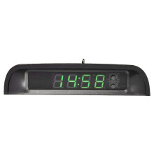 Relojes de coche con termómetro de pantalla nocturna Auto Int