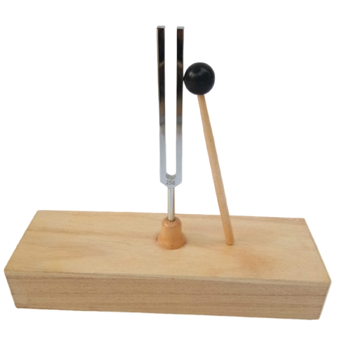 256HZ Tuning Fork με Ξύλινο Κουτί Συντονισμού Acousti 1
