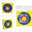 Range Archery Bag Target Replacement Cover with 2 11