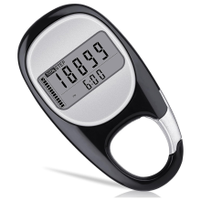 3D Pedometer for Walking Steps and Miles, Portable