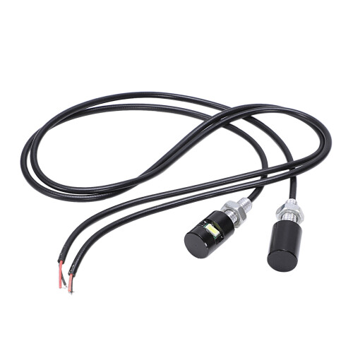 2x Witte LED kentekenplaatbout voor motorfiets en auto