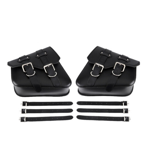 Sacs De Selle Corne En Cuir - Dark Oil - équitation