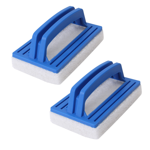 2-pack handzame zwembadborstel, schrobbende reiniger 2