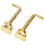 2 stuks legering viool kinsteun schroeven kinsteun klemmen 1