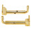 2 stuks legering viool kinsteun schroeven kinsteun klemmen 3