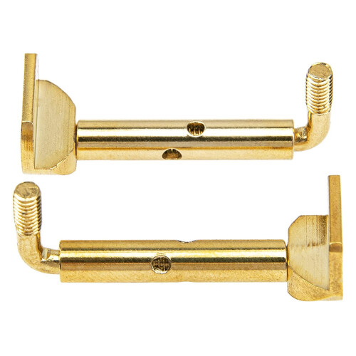 2 stuks legering viool kinsteun schroeven kinsteun klemmen 2