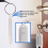 witte draagbare plastic sleutelhanger ID-labels 20 stuks 7