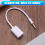 Αρσενικό βύσμα ήχου AUX 3,5 mm σε θηλυκό USB 2.0 C 9