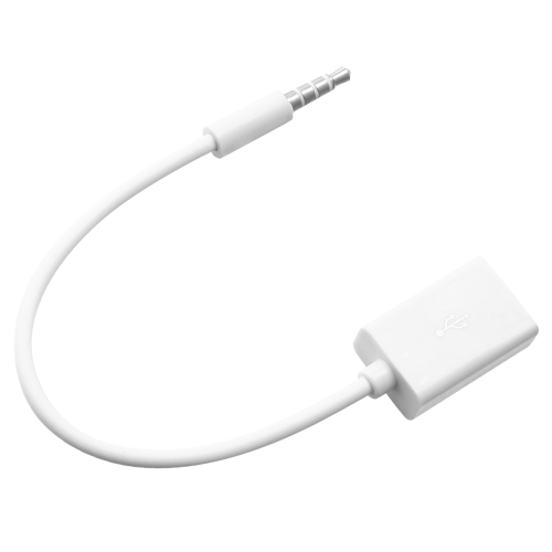 Αρσενικό βύσμα ήχου AUX 3,5 mm σε θηλυκό USB 2.0 C 2