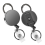 2-pack robuuste intrekbare badgehouderhaspels, 3