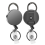 2-pack robuuste intrekbare badgehouderhaspels, 2