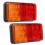 2Pcs 12V 10LED Waterproof Truck Trailer Tail Light 1