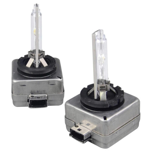 2Pcs D1S 6000K HID Xenon Headlight Bulbs Set 63217 2