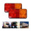2Pcs 12V 10LED Waterproof Truck Trailer Tail Light 3