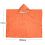 Poncho de pluie à capuche imperméable d'urgence O 6