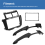 Bilradio fascia trimkit, 2-DIN dashpanel DVD-front 9
