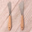 2 Stück Malmesser Spachtel Palette Holzgriff a 8