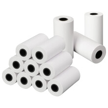 Printpapier, 12 rollen, 57 x 30 mm met kern Photo Ther