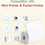 Mini-printerpapier voor inktloos draagbaar Bluetooth 3